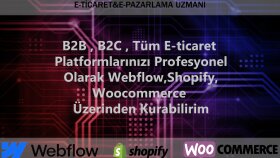 webflow shopify woocommerce ile e-ticaret sitenizi kurarım