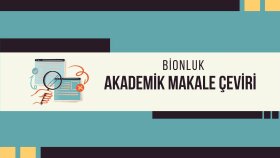 makale ve çalışmalarınızı İngilizceye çevirebilirim