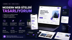 modern ve mobil uyumlu web sitenizi geliştiririm