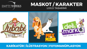 illüstrasyon ve karikatüristik maskotlar hazırlayabilirim
