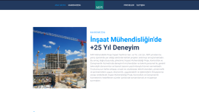 MPI Mühendislik Web Sitesi