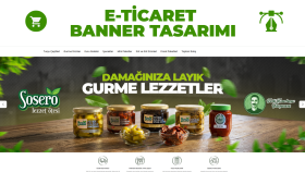 e-ticaret siteniz için banner tasarlayabilirim