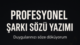  kelime işçisi olarak şarkı sözü yazarım