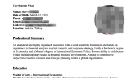 CV Çeviri – Türkçe & İngilizce Çeviri