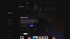 Film uygulamasının web sitesi