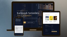 Hukuk Bürosu için Web Sitesi Tasarımı