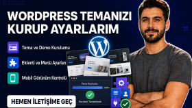 mevcut WordPress temanızı kurabilir ve ayar yapabilirim