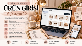 e-ticaret sitenize ürün girişi ve düzenleme yaparım