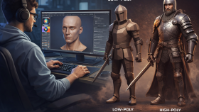 gerçekçi ve optimize 3d modeller üretirim