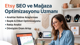 Etsy de size seo çalışması yaparım
