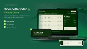 Gider defterinden ay sonu raporuna