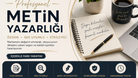 özgün içerik ve metin yazarlığı yapıyorum