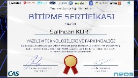 Yazılım Sertifikam