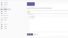 Springboot docker swarm mikro servis yönetimi