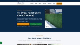 Hisar Tel - Tel Örgü ve Çit Sistemleri Sitesi
