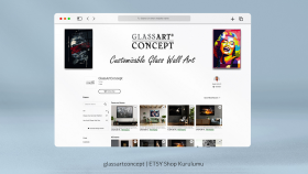 GlassArtConcept - Etsy Mağaza Kurulumu