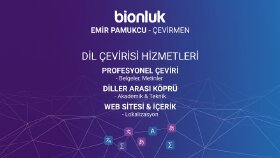 İngilizce ve Türkçe doğal ve akıcı çeviri yaparım
