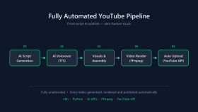 Tam Otomatik YouTube İçerik Hattı