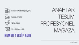 profesyonel ve satışa hazır e-ticaret sitenizi oluştururum