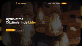 Saka Aydınlatma – Kurumsal Web Sitesi Tasarımı