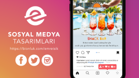 Otel Snack Bar Sosyal Medya Görseli