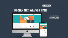 modern ve mobil uyumlu profesyonel web siteleri yaparım
