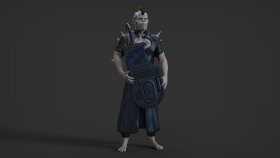 3D Karakter Tasarımı (High Poly)