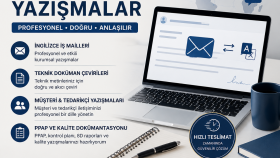  kurumsal ve teknik i̇ngilizce mailler hazırlarım