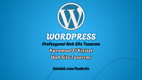 sizin için kurumsal veya kişisel web siteleri yapabilirim