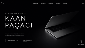 Modern Kişisel Web Sitesi Tasarımı 