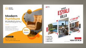 Aymer Mobilya ve Royal Emlak Sosyal Medya Gönderisi