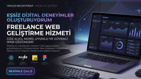 ihtiyacınıza özel modern ve hızlı web siteleri tasarlarım