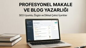 özgün makale ve blog yazısı yazarım