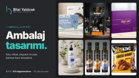 dikkat çekici ambalaj tasarımları hazırlayabilirim