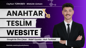 sizin için hayalinizdeki websiteyi hayata geçiriyorum