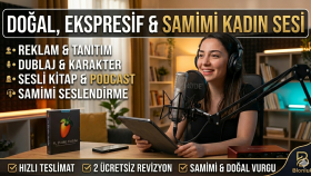 seslendirme yaparım