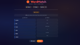 WordMatch — Sürükle, Eşleştir, Öğren