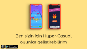 sizin için hyper casual oyunlar geliştiririm