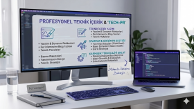 teknoloji odaklı içerik ve pr desteği sağlarım