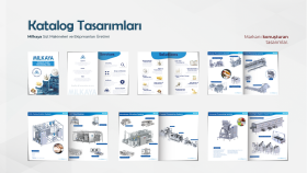 Milkaya Süt Makineleri ve Ekipmanları Katalog Tasarımı