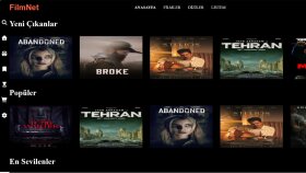 FilmNet-Site Tasarımı