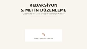Otel Tanıtım Metni | Redaksiyon ve Metin Düzenleme