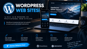 işletmeniz için modern wordpress web sitesi tasarlayabilirim
