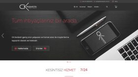 CK Endüstri Kurumsal Web Sitesi
