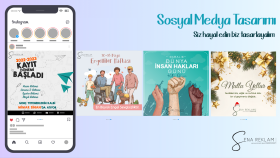 sosyal medya tasarımı yapıyorum