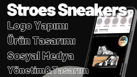 Stroes Sneakers  Sosyal Medya Paylaşım Tasarımları