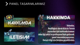 Kick & Twitch Hakkımda Paneli