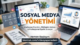 sosyal medya hesaplarınızı yönetirim