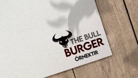 THE BULL BURGER - Örnek Logo