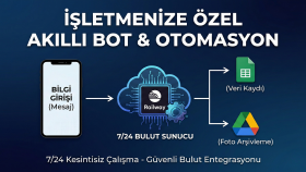 özel veri toplama ve süreç otomasyon botları yaparım